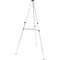 Quartet Tripod Easel, 3/4" Tubular Aluminum Legs, 38"-66"H, Silver QRT50E - alternate 1
